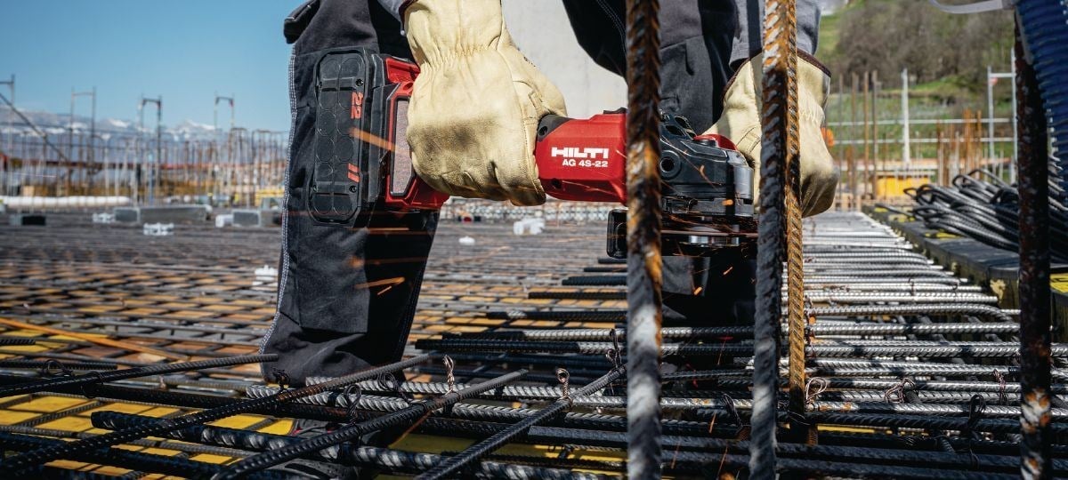 Hilti AG 4S-22-125 Akülü Taşlama Makinesi