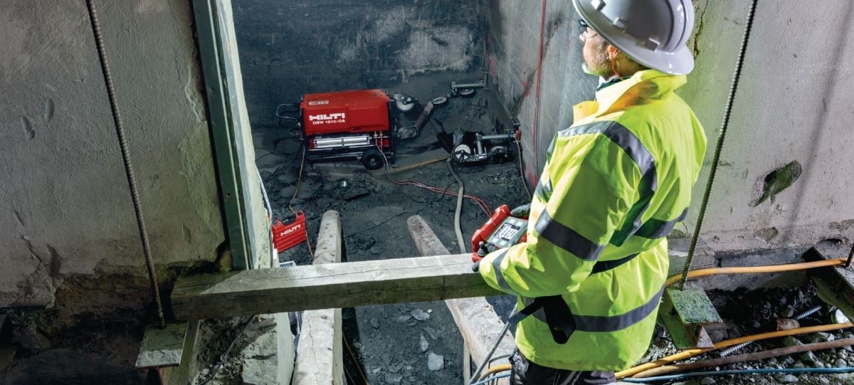 Hilti DSW 1510-CA 3x400V Tel Kesme Makinesi