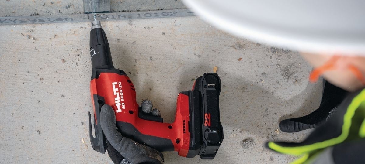 Hilti SD 5000-22 Akülü Alçıpan Vidalama Makinesi Çantalı