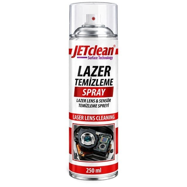 JeTCLean 250ML Lazer Lens Sensör Temizleme Spreyi