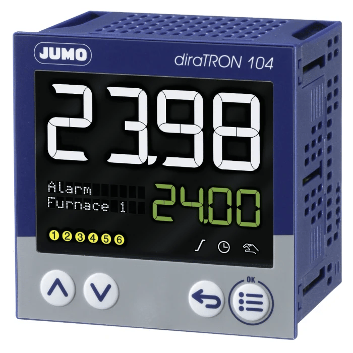 Jumo diraTRON Panel Tipi PID Sıcaklık Kontrol Cihazı-702114/8-0000-23/000