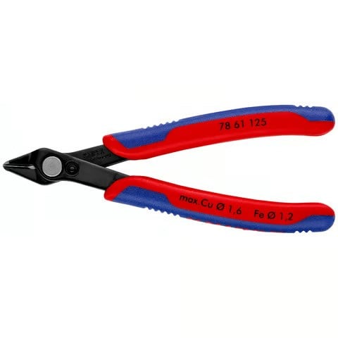KNIPEX 78 61 125 Electronic Super Knips 125 mm Elektronik Yan Keski 78 61 125