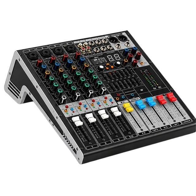 König KX-4 4 Kanal 2 Aux Giriş USB - MP3 - BT 99 DSP 2X7 Band EQ Deck Mikser