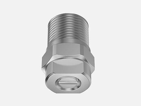 LECHLER 622.537.27 Flat Fan Nozul – Paslanmaz Çelik, Endüstriyel Sprey