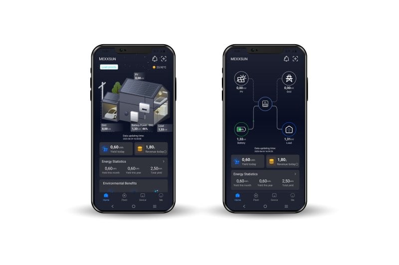 MEXXSUN Tam Sinüs Akıllı İnverterler MEXX-P12kW - Premium 48V 12kW (Paralel /Wi-Fi/ Dual Output)