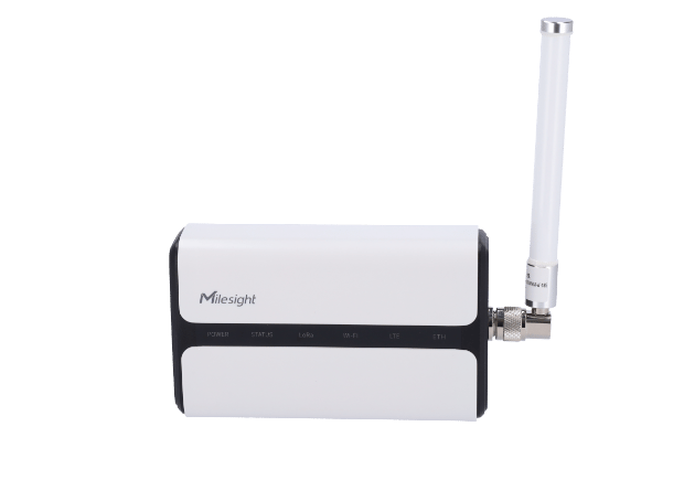 MILESIGHT UG65 Semi-Indust. LoRaWAN 8Ch Gateway 4G/IP65/Wi-Fi/PoE PD/Ext Antenna