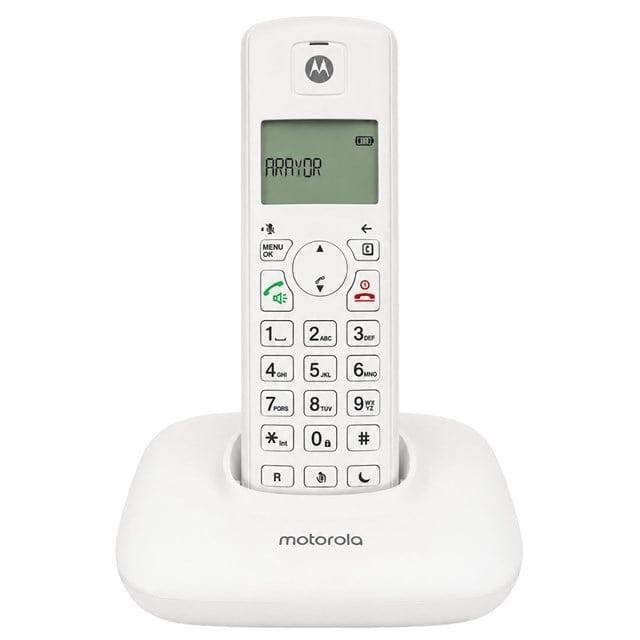 Motorola T401+ Dect Beyaz Telsiz Sabit Hat Kablosuz Telefon