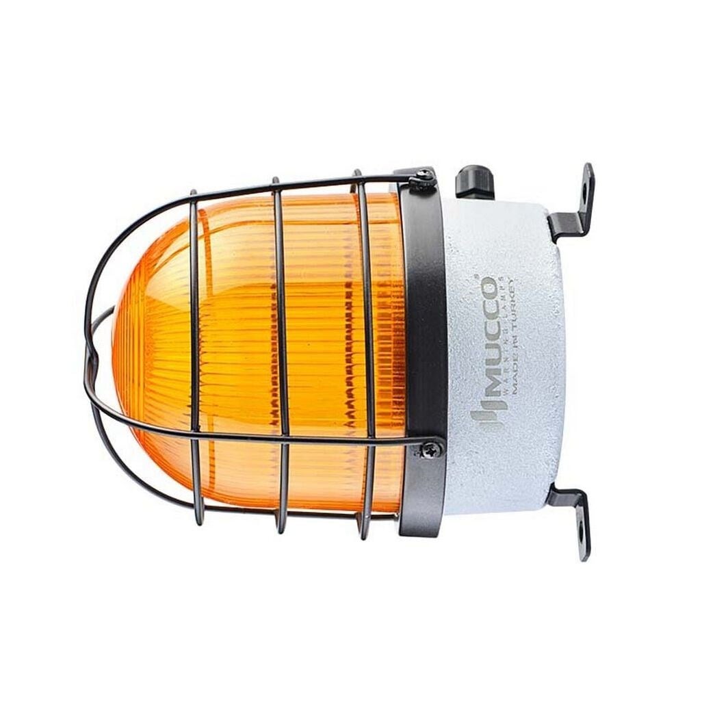Mucco SNT-D12522-1 D Serisi Endüstriyel İkaz Lambası 85-260V AC/DC Turuncu SNT-D12522-1 D