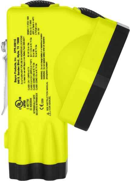 Nightstick XPR-5561G ATEX Zone 0 Şarjlı Madenci Baş Lambası