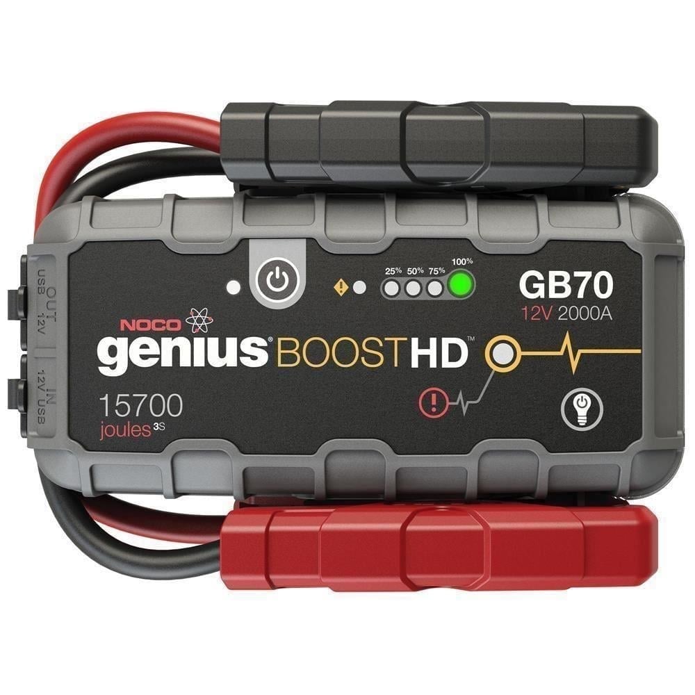 Noco Boost GB70 12V 2000 Amper Lityum Akü Takviye + Powerbank + Led Lamba