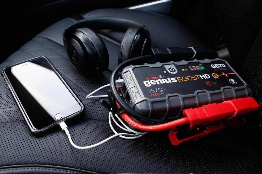 Noco Boost GB70 12V 2000 Amper Lityum Akü Takviye + Powerbank + Led Lamba
