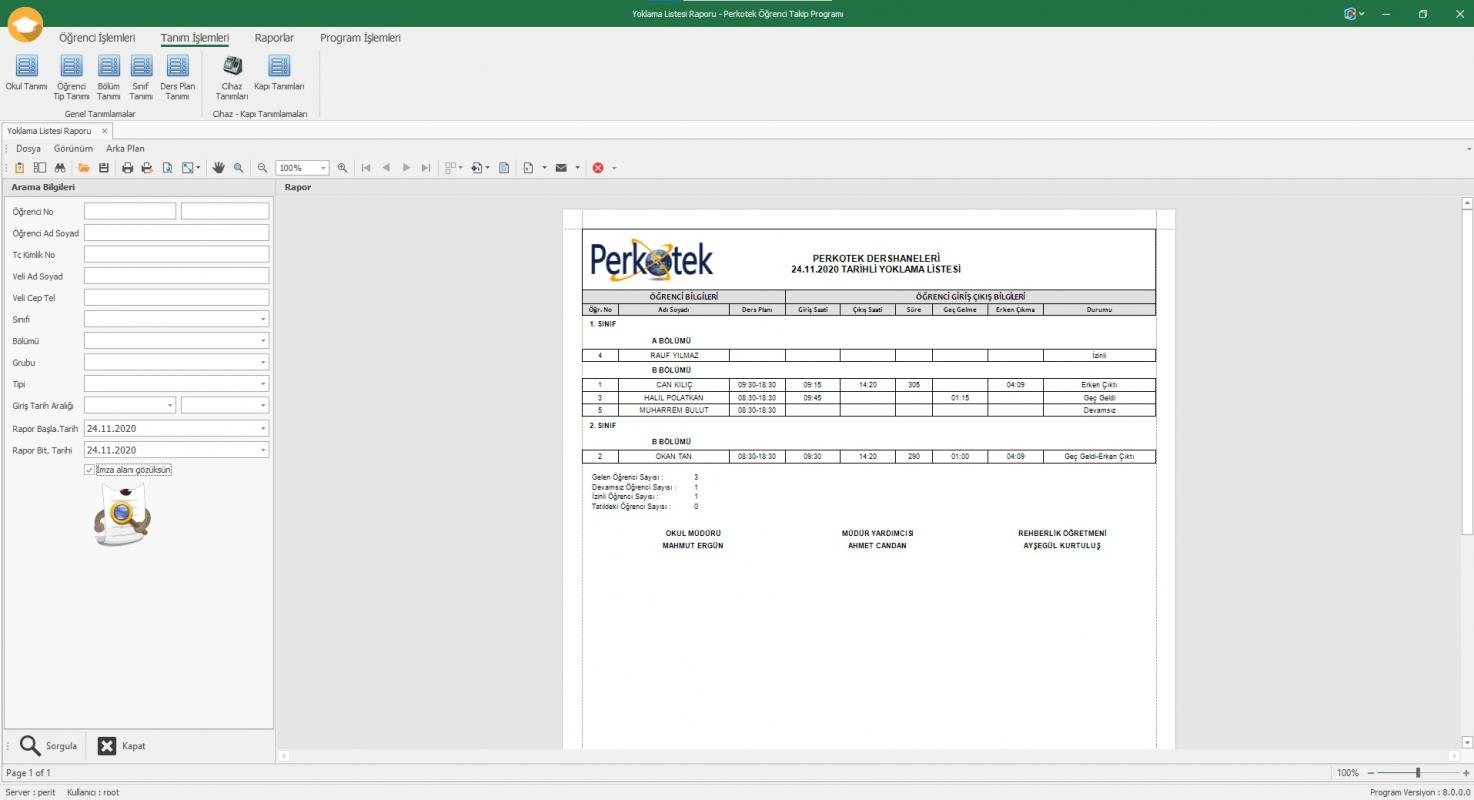 Öğrenci Takip Programı