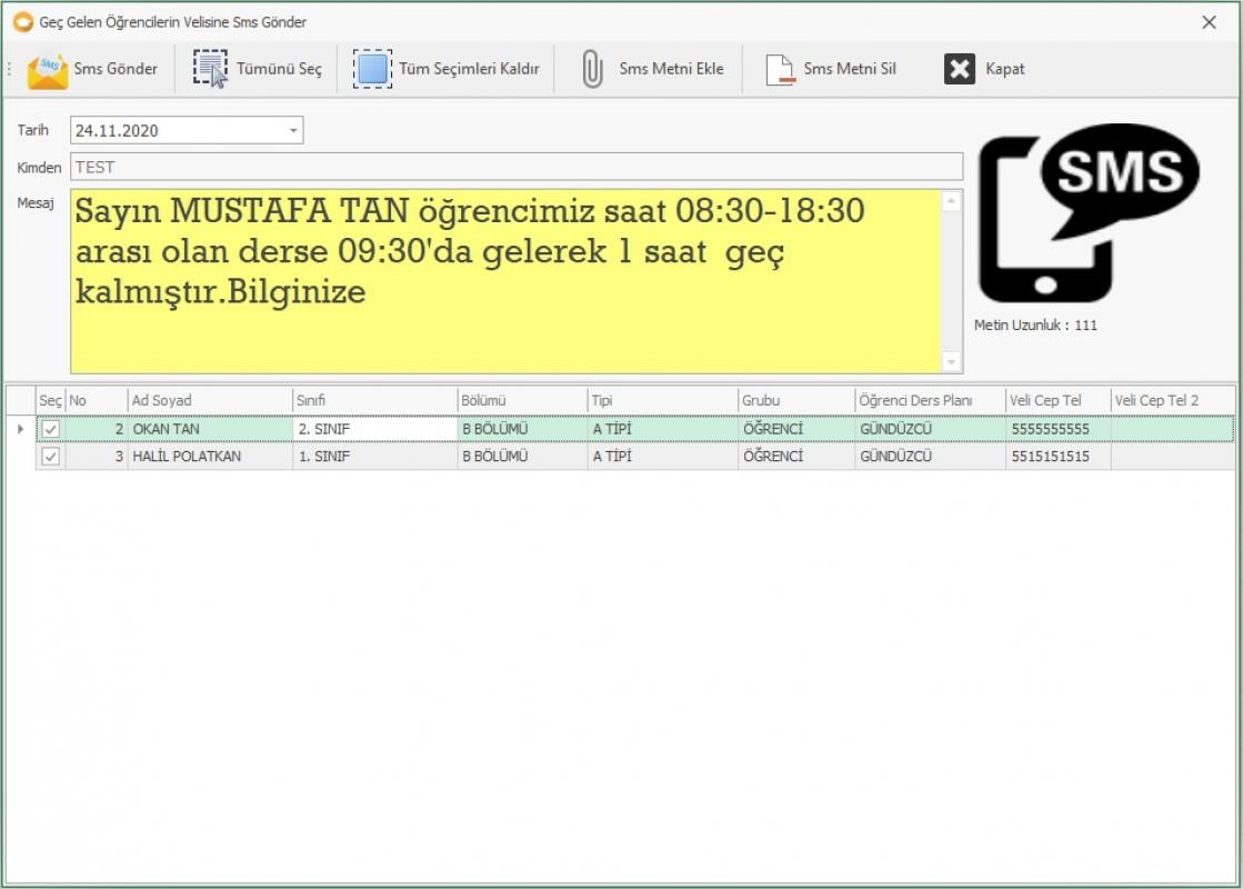 Öğrenci Takip Programı