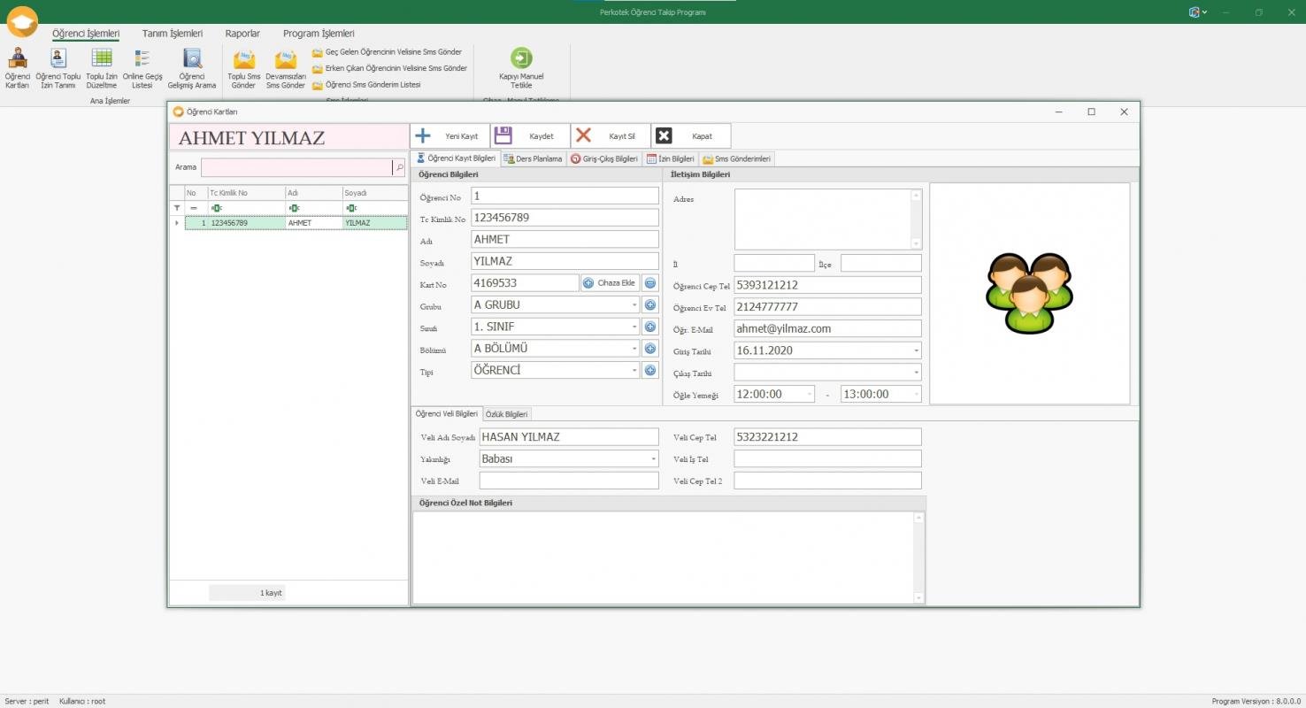Öğrenci Takip Programı