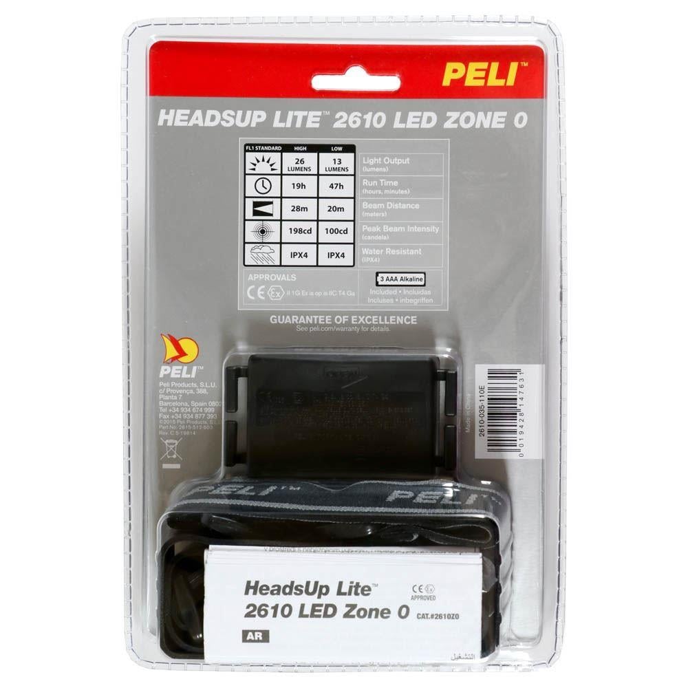 Peli 2610Z0 HeadsUp Lite