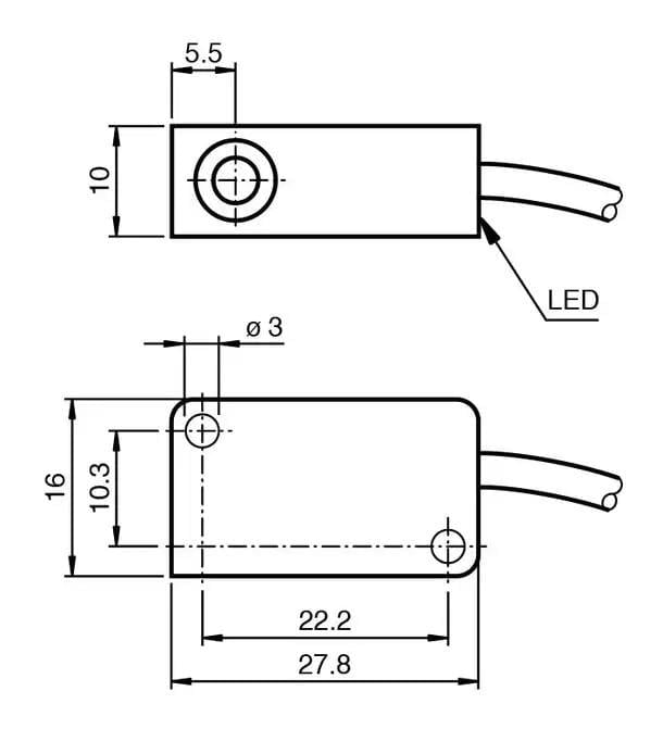 Pepperl+Fuchs  NBB2-V3-E2  Endüktif sensör-087719