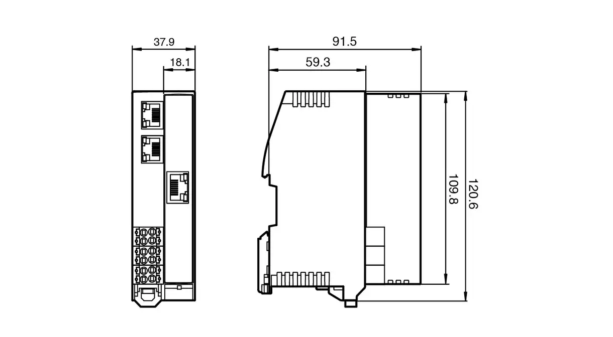 Pepperl+Fuchs VBG-EP1-KE5-D | AS-Interface PROFINET / EtherNet/IP Gateway