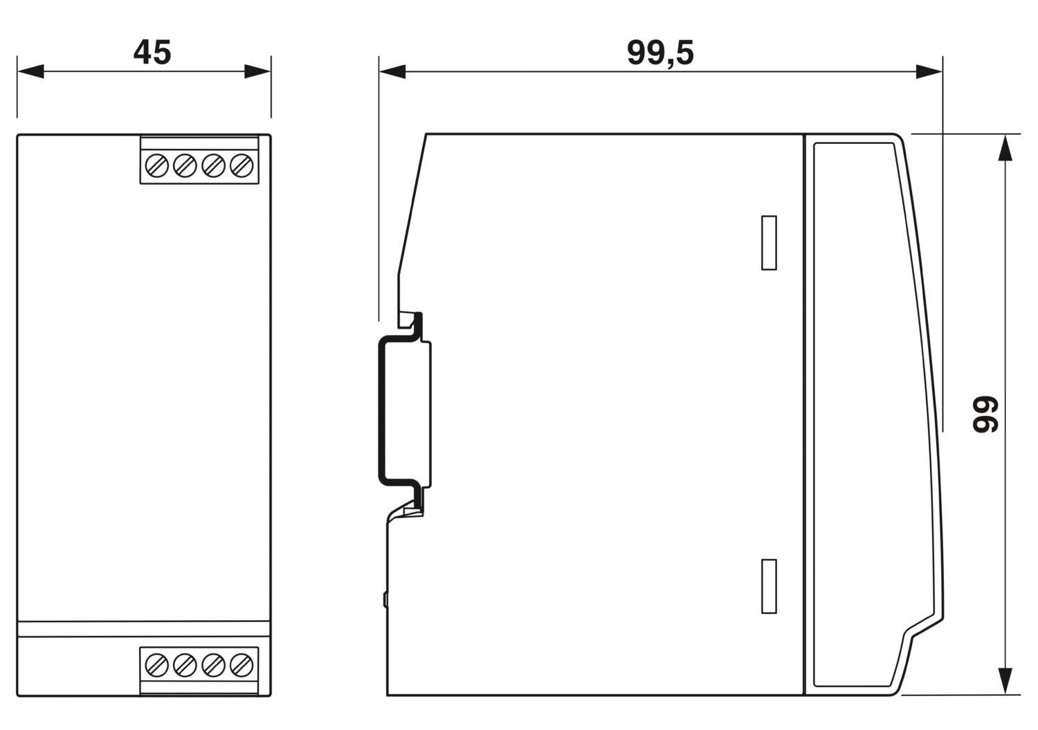 Phoenix Contact 1292320 FIL-1S-1-10A-230AC-UT - 10 A 230 V AC 220 V DC EMC Filtresi 1292320