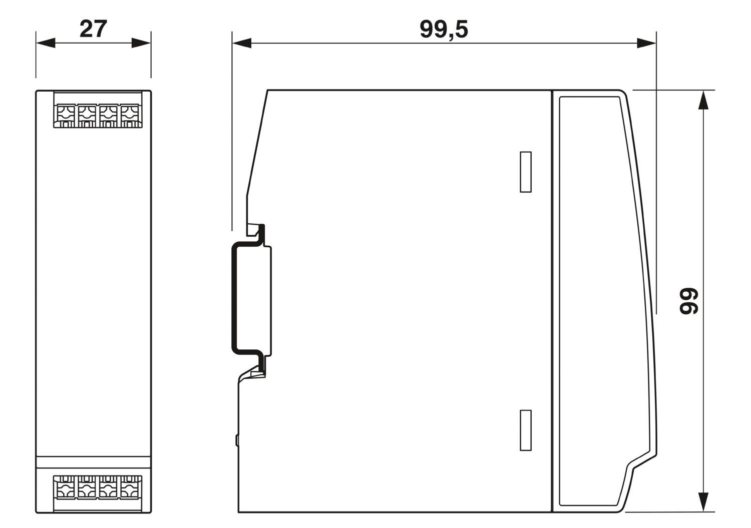 Phoenix Contact 1292326 FIL-1S-1-3A-230AC-PT - 3 A 230 V AC 220 V DC EMC Filtresi 1292326