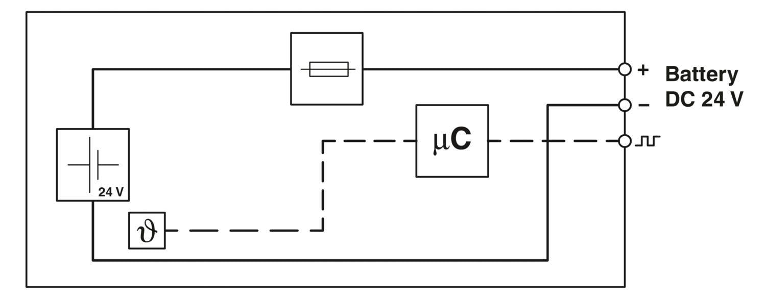 Phoenix Contact 1460921 UPS-BAT/LI/24DC/64WH - Akü modülü