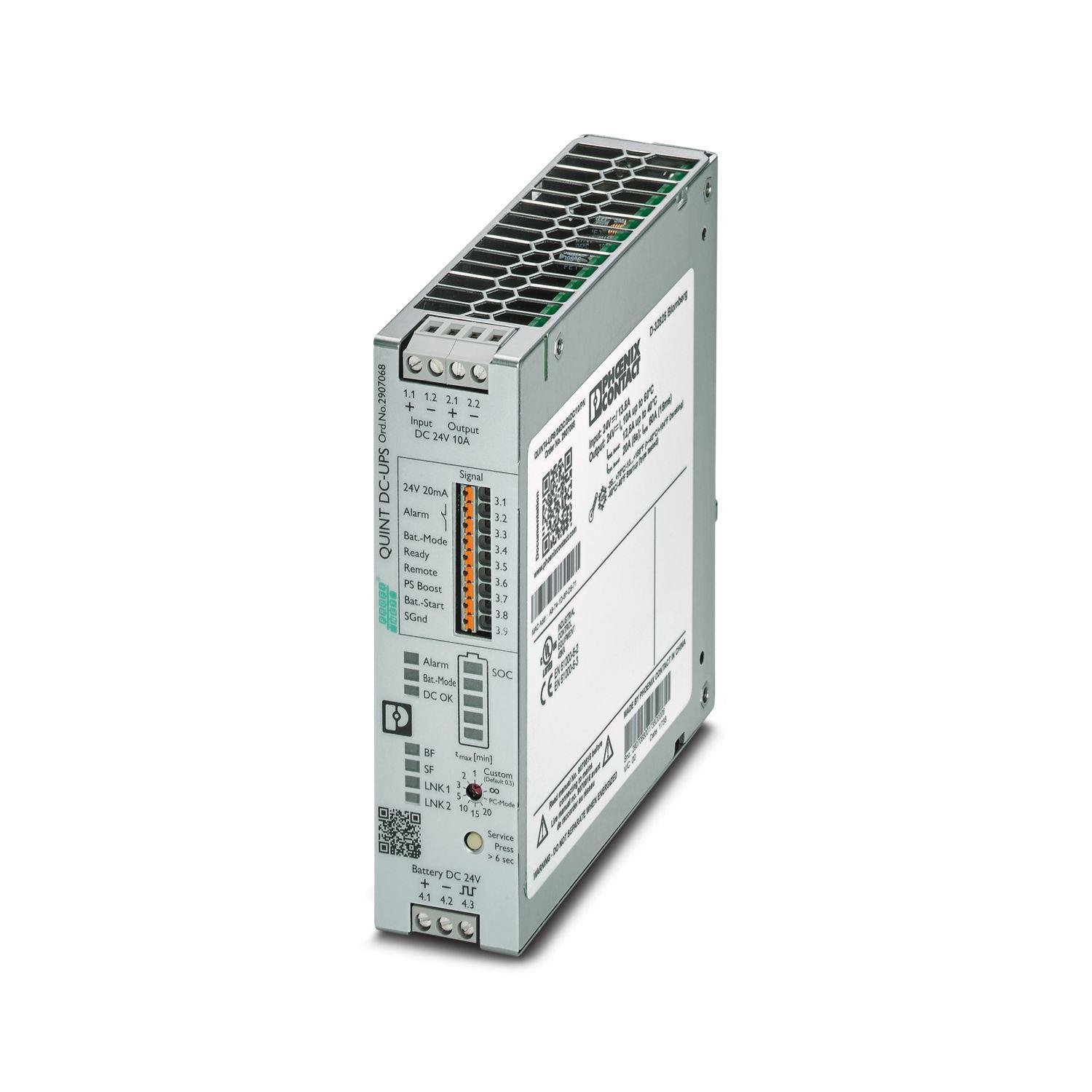 Phoenix Contact –2907068 QUINT4-UPS/24DC/24DC/10/PN - Kesintisiz güç kaynağı