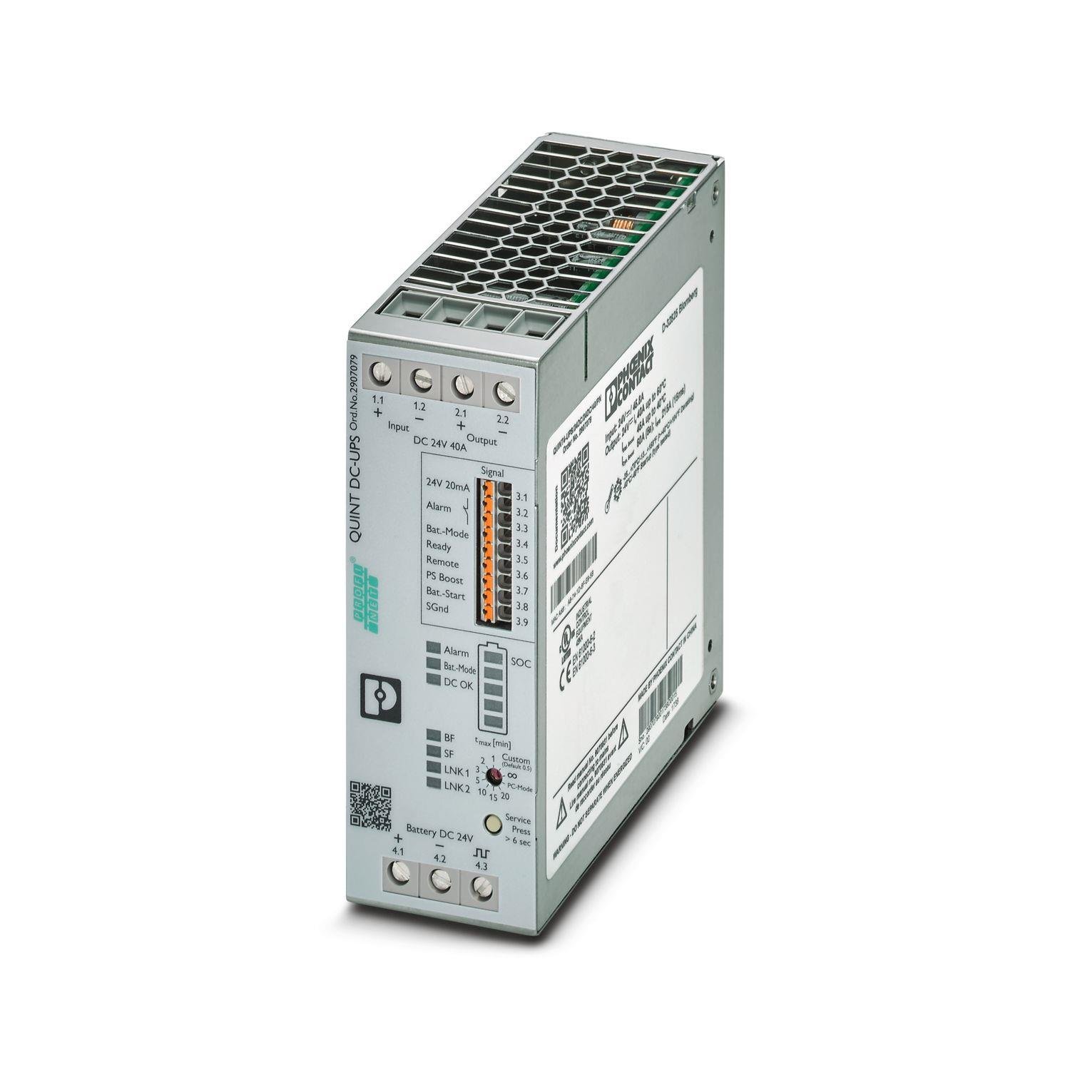 Phoenix Contact- 2907079 QUINT4-UPS/24DC/24DC/40/PN - Kesintisiz güç kaynağı