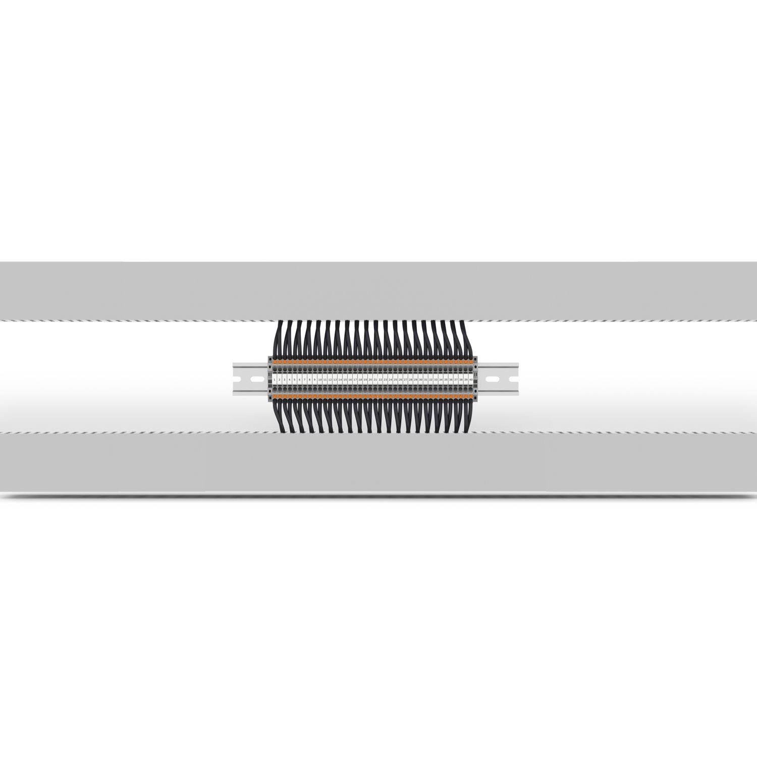 Phoenix Contact 3240191 CD 25X60 25x60 mm Delikli Kablo Kanalı  Phoenix Contact