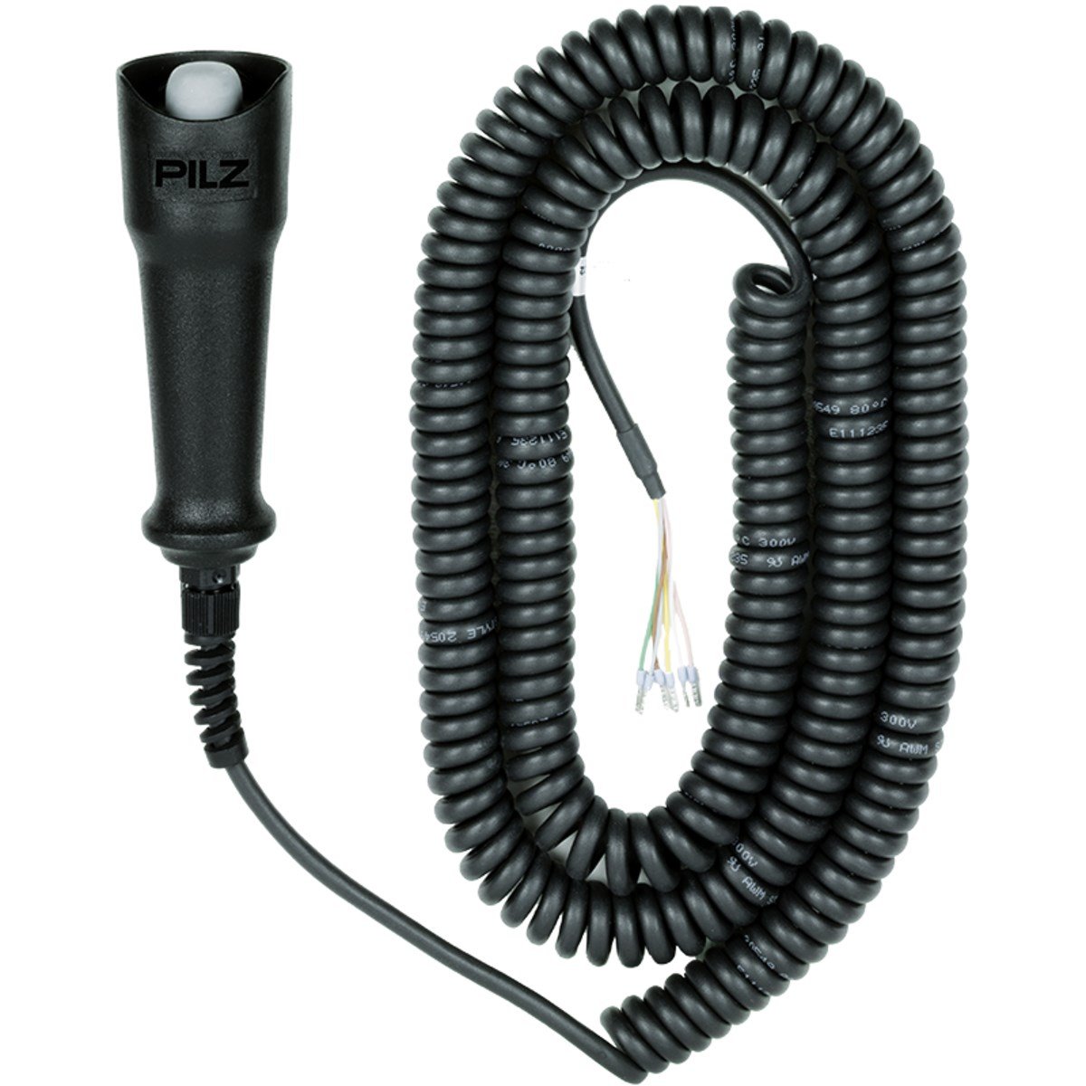 Pilz 401112 PIT en1.1a-5m-s 3 Kademeli İzin Verme Anahtarı 5m Sarmal Kablo 401112