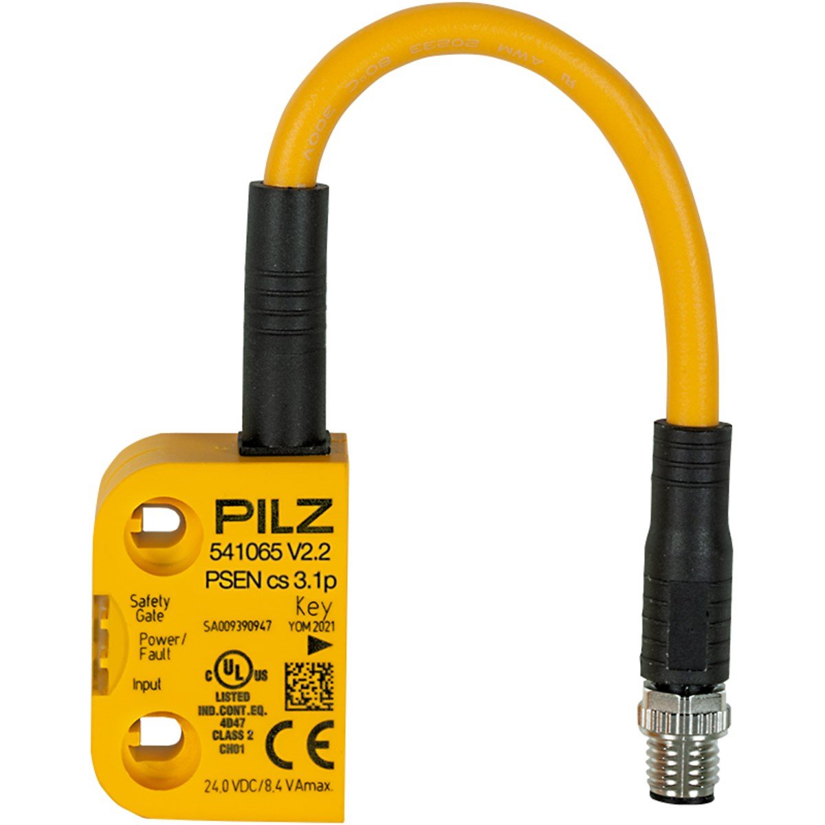 Pilz 541065 PSEN cs3.1p Key 1switch RFID Kodlu Emniyet Şalteri IP6K9K 541065