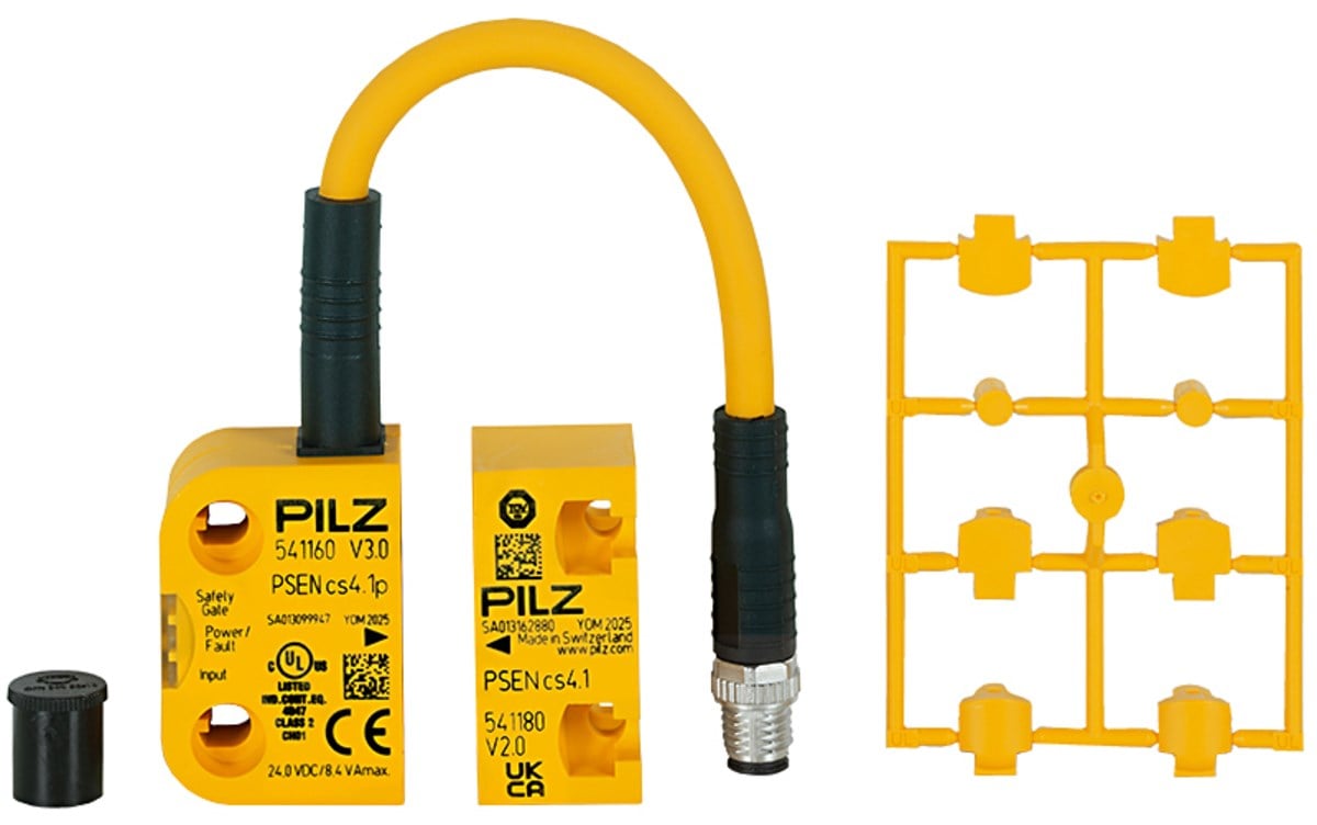 Pilz 541110 PSEN cs4.1p / PSEN cs4.1 1 Unit RFID Kodlu Emniyet Şalteri IP67 541110