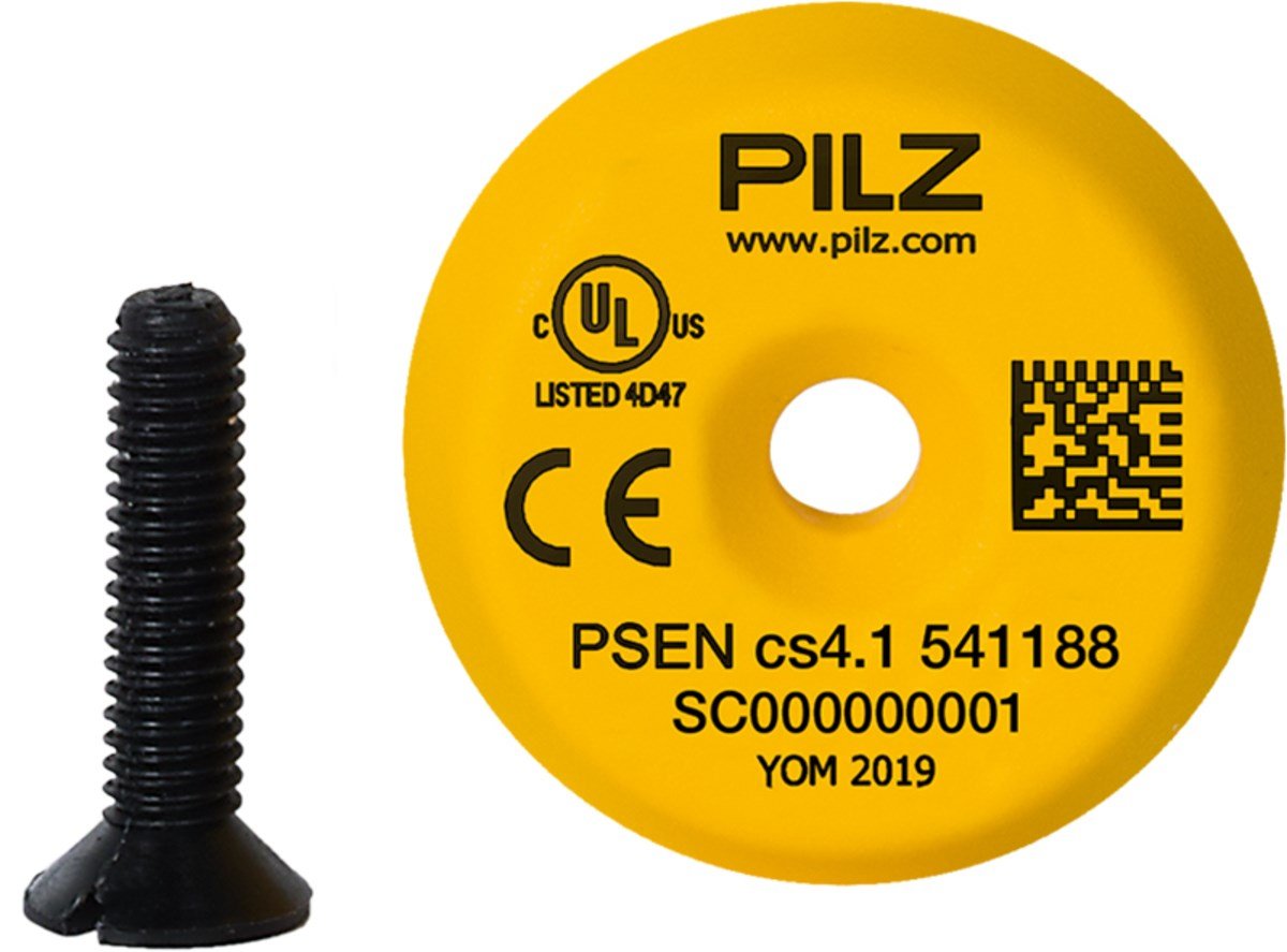 Pilz 541188 PSEN cs4.1 Low Profile Screw RFID Emniyet Şalteri Aktüatörü IP67 541188
