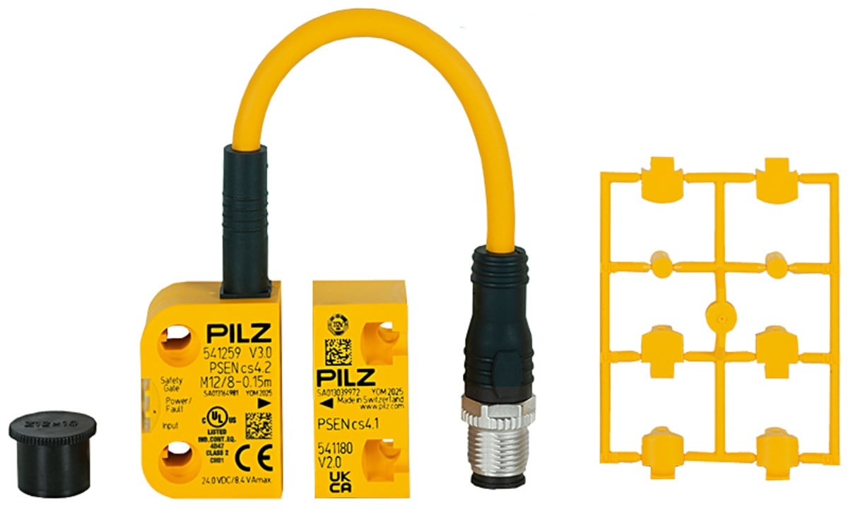 Pilz 541209 PSEN cs4.2 M12/8-0.15m PSEN cs4.1 1 Unit RFID Kodlu Emniyet Şalteri IP67 541209