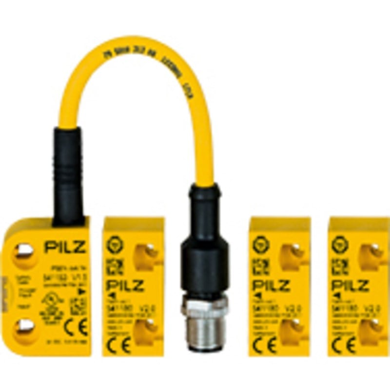 Pilz 541303 PSEN cs3.19n / PSEN cs3.19 1sw 3 Aktüatörlü RFID Kodlu Emniyet Şalteri IP67 541303