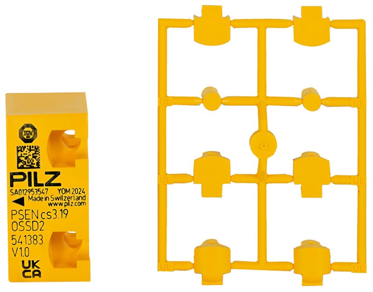 Pilz 541383 PSEN cs3.19 OSSD2 1 Aktüatör RFID Emniyet Şalteri Aktüatörü IP67 541383