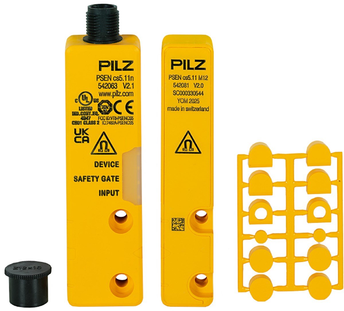 Pilz 542013 PSEN cs5.11n / PSEN cs5.11 M12 1 Unit RFID Kodlu Emniyet Şalteri IP67 542013