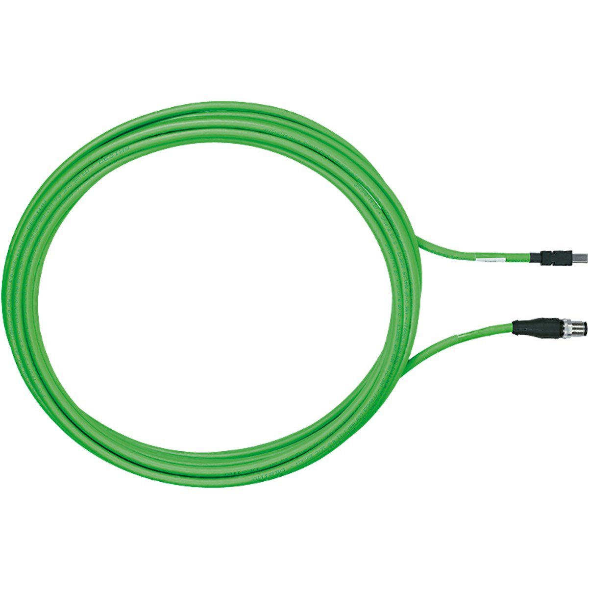 Pilz 584568 PSEN cable M12-4sm MIOsm MOVE Endüstriyel Ethernet Kablosu (5m) 584568