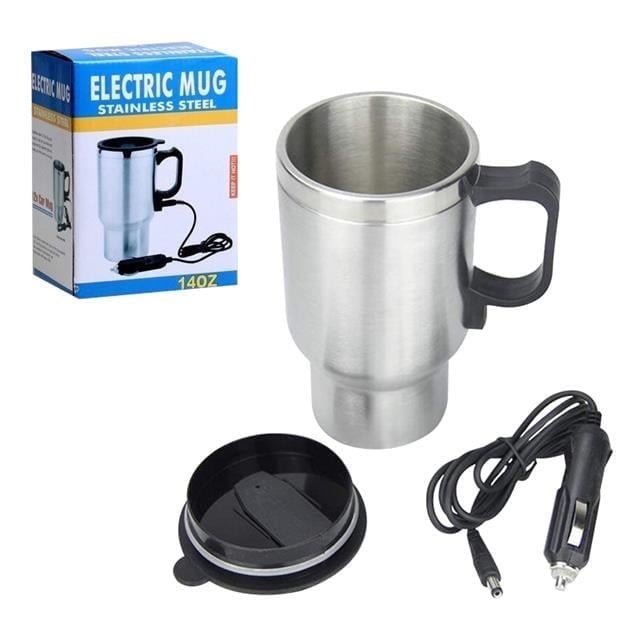 Powermaster Paslanmaz Çelik 12 Volt Araç İçi Termos KLC A-103