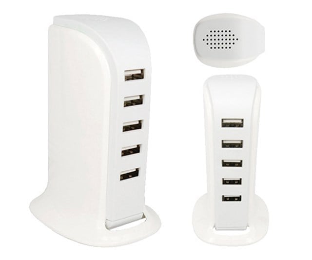 PowerMaster PM-11061 Multiplexer 5 Portlu 20W USB Şarj İstasyonu