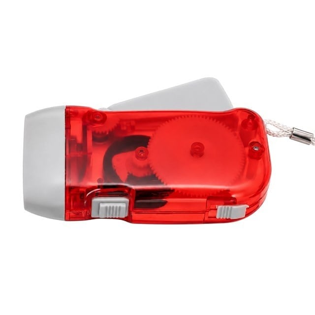 Powermaster PM-21819 3 Mantar LED'li Kinetik Enerjili Dinamolu İp Askılı El Feneri