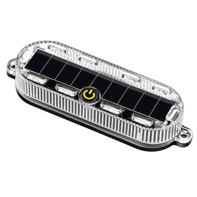 Powermaster PM-25928 Güneş Enerjili Çok Renkli LED Flaşörlü İkaz Lambası Su Geçirmez