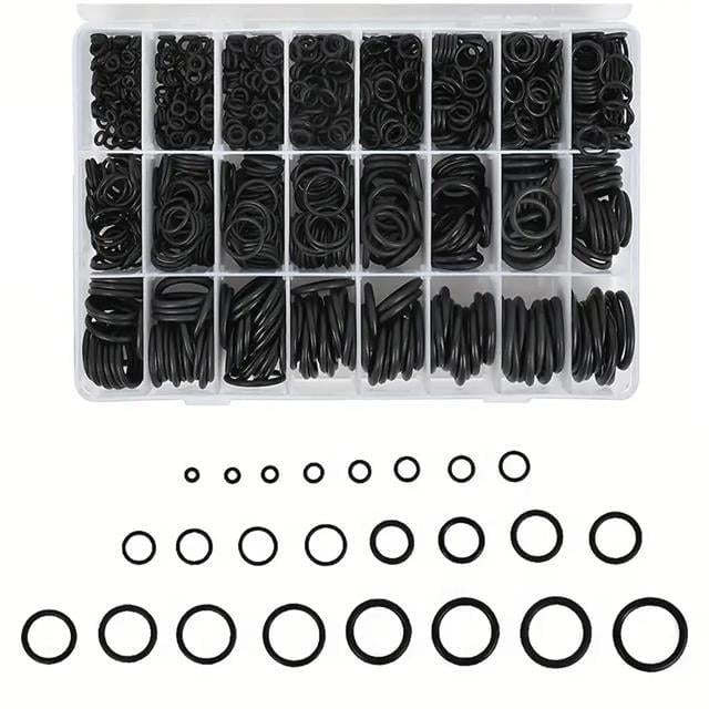 PowerMaster PM-28533 800 Parça Kauçuk Conta Halka Seti O-Ring Nitril NBR Su Geçirmez