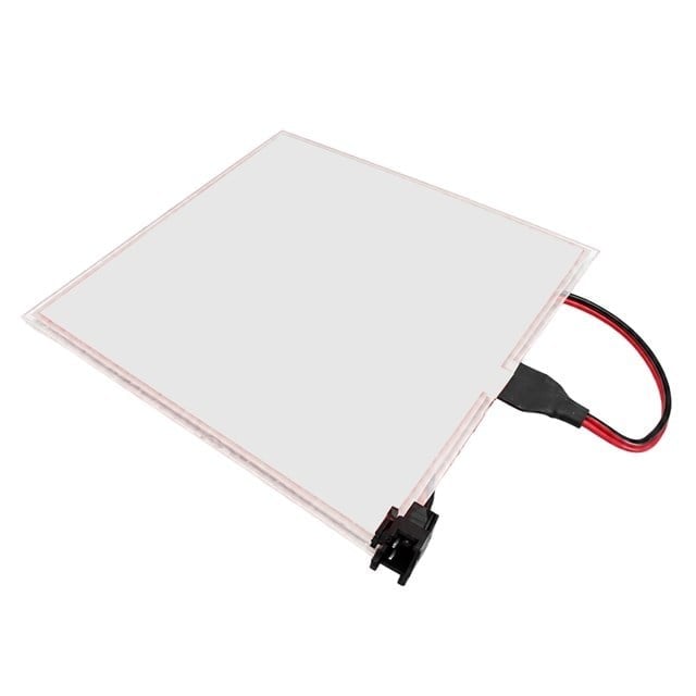 Powermaster PM-37726 100x100mm Elektrominesans (EL) 3V Led Panel Yeşil Aydınlatmalı Esnek Yapı