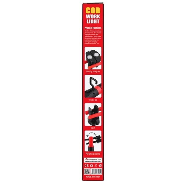 Powermaster PM-38123 DC 5V Şarjlı Manyetik Taban Askı Aparatı Çoklu Işık Modu Araç Tamir Lambası