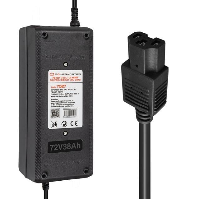 Powermaster PM-7027 72 Volt - 38 Amper Elektrikli Bisiklet Şarj Cihazı