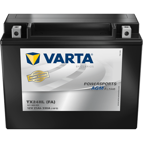 Powersports AGM Active 12V 21Ah 330 A – TX24HL (FA) | Motosiklet & ATV Aküsü