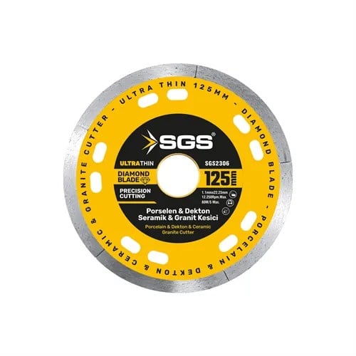 PROFESYONEL PORSELEN KESİCİ ULTRA İNCE 125x1.1 mm