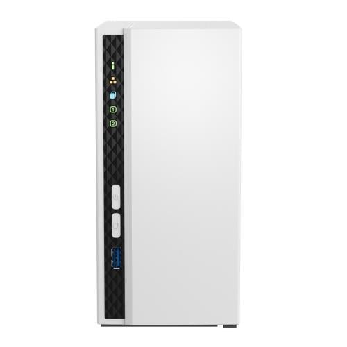 QNAP TS-233 2GB 2 Disk Yuvalı NAS | 2x20TB Destek, Gigabit Ethernet, USB 3.0 & 2.0