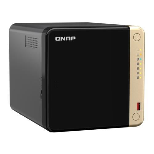 QNAP TS-464 4 Disk Yuvalı NAS | 8GB RAM, Intel Celeron N5095, 2.5GbE, HDMI 2.1