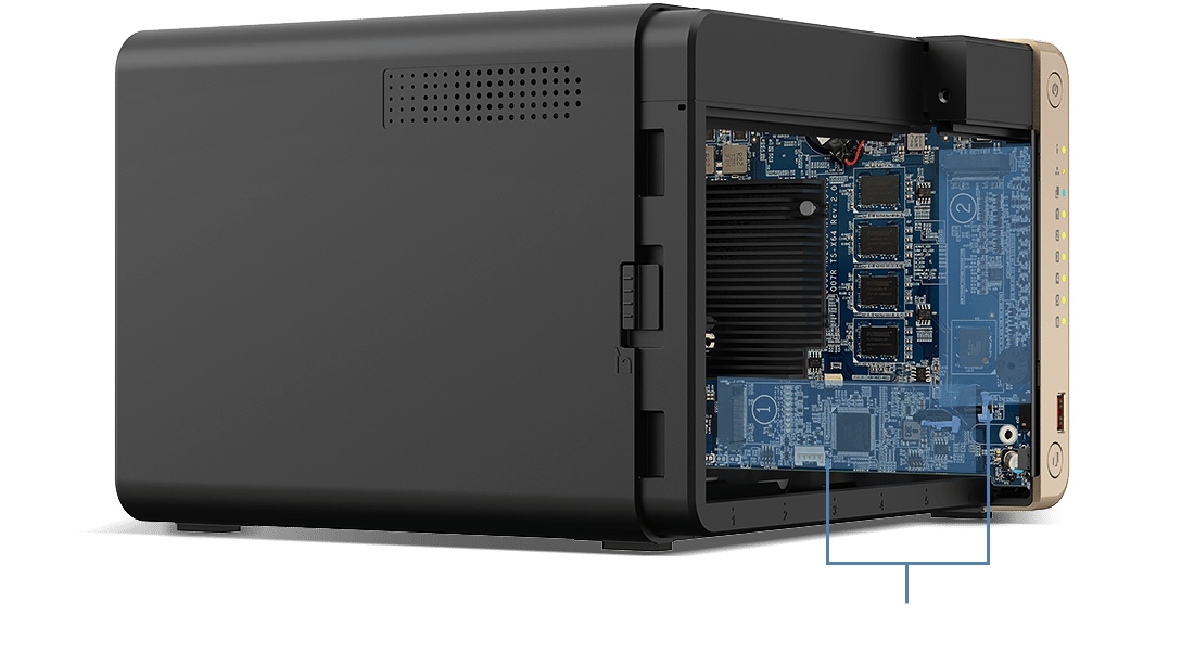 Qnap TS-664 8GB 6 Hdd Yuvalı Nas Depolama Ünitesi