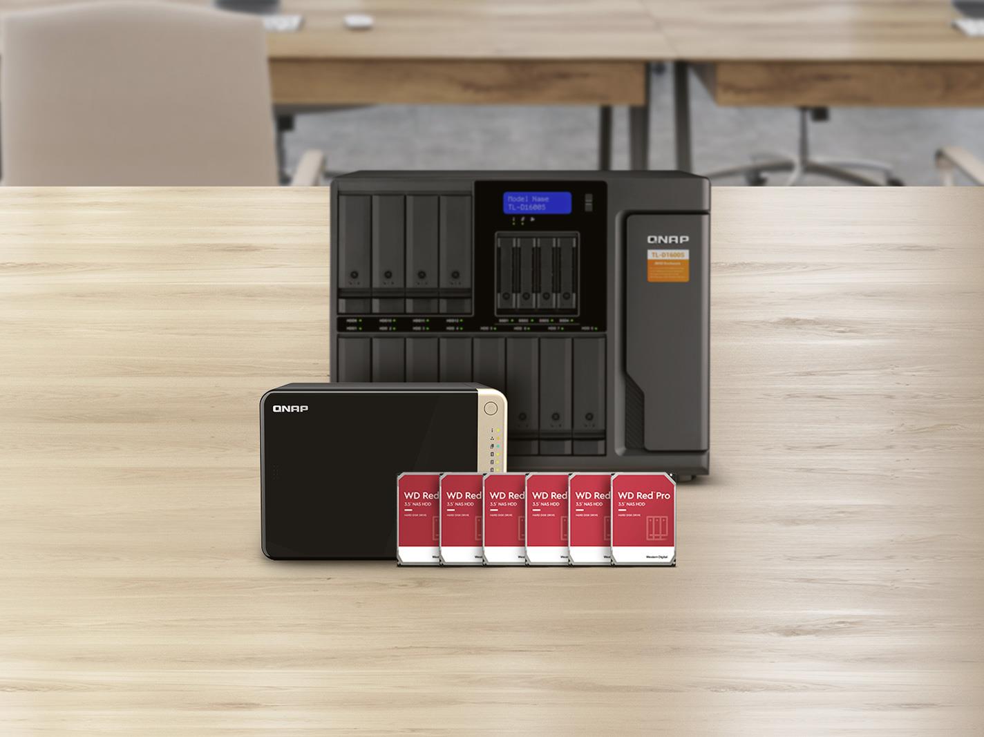 Qnap TS-664 8GB 6 Hdd Yuvalı Nas Depolama Ünitesi